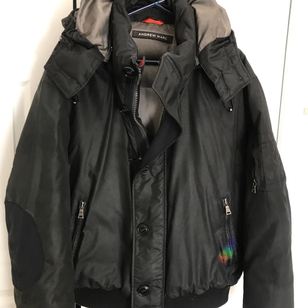 Andrew Marc Bomber Down Jacket